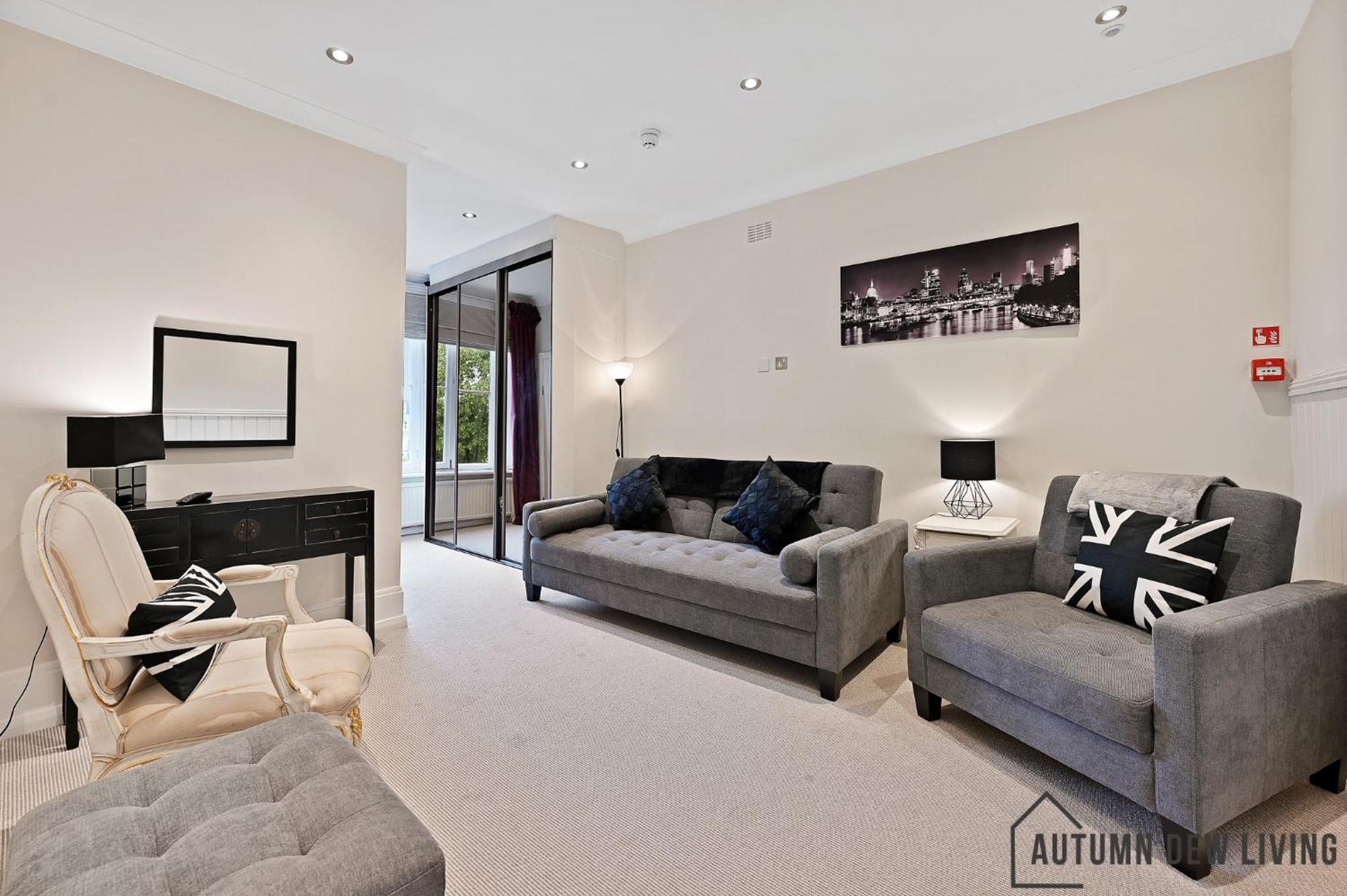 Апартаменты Beautiful 2 King Size Beds 2 Bath- Sleeps 5 In Earls Court Лондон Экстерьер фото
