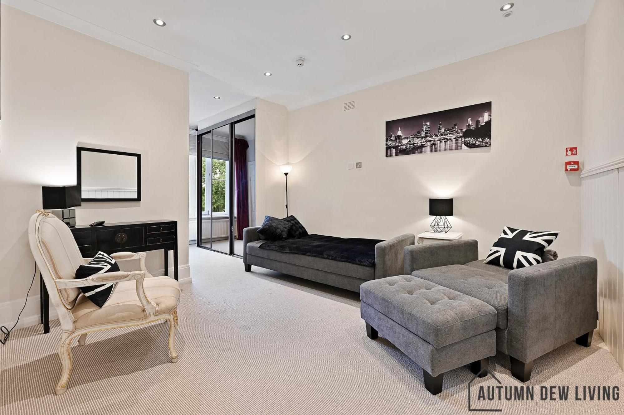 Апартаменты Beautiful 2 King Size Beds 2 Bath- Sleeps 5 In Earls Court Лондон Экстерьер фото