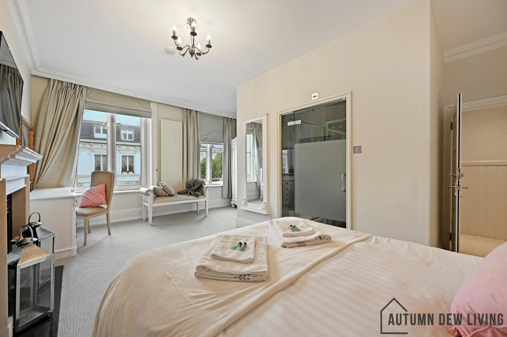 Апартаменты Beautiful 2 King Size Beds 2 Bath- Sleeps 5 In Earls Court Лондон Экстерьер фото